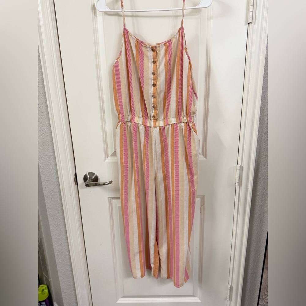 Matilda Jane Multicolor Striped Jumpsuit